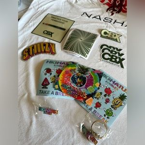 Cbx,stiiizy branded stickers